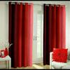Inira Trendz Patta Modern Eyelet Window 2 Piece (Multicolour, 4x5ft) view 1