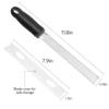 Baskety Lemon Zester & Cheese Grater 13 Inch Stainless Steel Zester with Protective Cover Ginger, Garlic, Fruits & Vegetables (Black) view 2