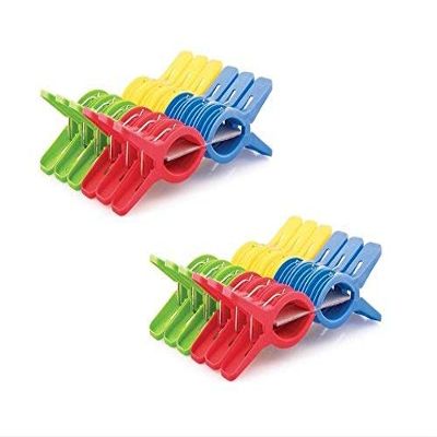 Sajani Multipurpose Plastic Cloth Hanging Clips (48)