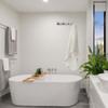 VOLO Premium 4 Pin Chrome/Glossy Cloth Hanger, Wall Door Hooks Rail for Hanging Clothes, Bathroom Towel Hook Set. view 3