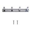 VOLO Premium 4 Pin Chrome/Glossy Cloth Hanger, Wall Door Hooks Rail for Hanging Clothes, Bathroom Towel Hook Set. view 4