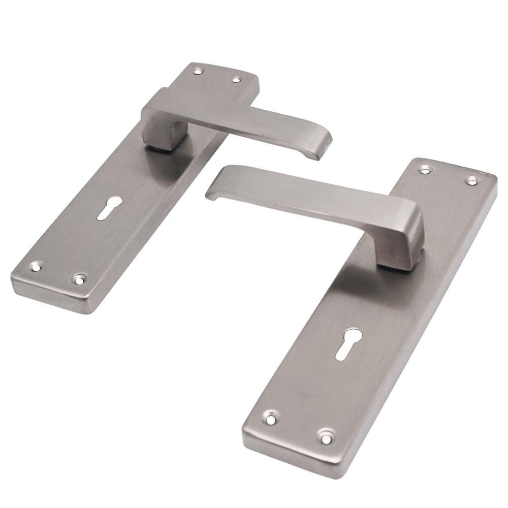 VOLO Mortise Door Lock | Bedroom Door Lock with 8" Lock Body for Home/Hotels/Office with 3 Brass Computerised Keys