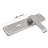 VOLO Mortise Door Lock | Bedroom Door Lock with 8" Lock Body for Home/Hotels/Office with 3 Brass Computerised Keys view 2