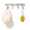 VOLO Premium 4 Pin Chrome/Glossy Cloth Hanger, Wall Door Hooks Rail for Hanging Clothes, Bathroom Towel Hook Set. (Pack of 2) view 3