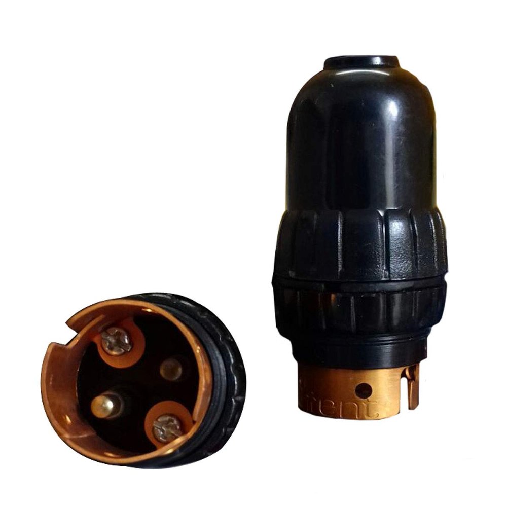 Orient Pendant Holder Base Type,E40, E14, E27 Ceramic & Ploy Carbonet (Black, Pack Of 50)