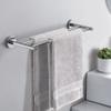 Plantex Stainless Steel Heavy and Sturdy Dual Towel Rod for Bathroom/Towel Hanger/Towel Holder/Bathroom Accessories (24-inch) Chrome Finish view 1