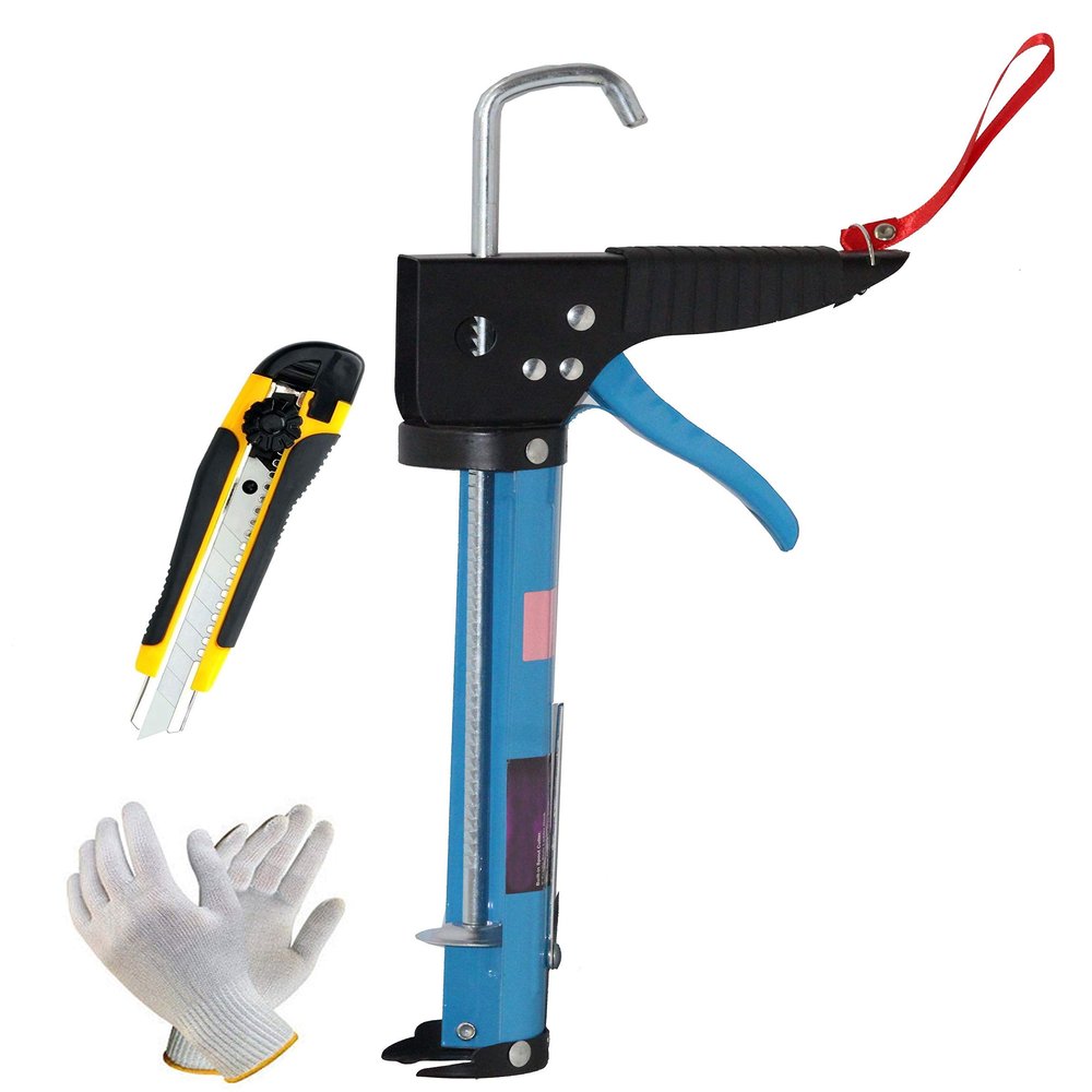 Digital Craft Professional Manual Caulking Gun | Silicone Gun for Wall/Floor Sealant | Thermo Glue Gun for Tile Construction & Repair | Standard Sealant Tool for Home Improvement