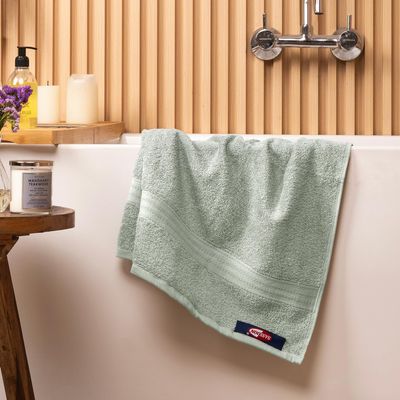 Sassoon Kama 100% Cotton XL Bath Towel in 450 GSM - Sage Green