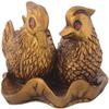 GJ Polyresin Feng Shui Mandarin Duck Showpiece (6 cm x 7 cm x 5 cm) view 1