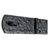 Adonai Hardware Ahian Black Antique Iron Hasp & Staple - Black Powder Coated view 4
