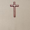 WIGANO Rosewood Jesus Christ Cross Crucifix Catholic Wall Mounted Hanging (Natural, Full - 9" x 5") view 2