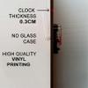 PRESTO Wood Customized Abstract Clock (Multicolour, 10 x 10 inches) view 3