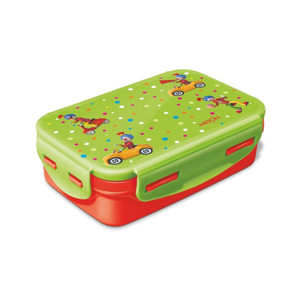 MILTON Steely Deluxe Plastic Mini Tiffin (Assorted Color)