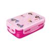 MILTON Steely Deluxe Plastic Mini Tiffin (Assorted Color) view 3