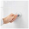 IKEA Synthetic Rubber, ABS Plastic Hook with Suction Cup, White (2 Pieces) view 4
