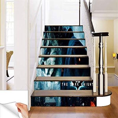 Gadgets Wrap Printed Ost The Knight Steps Sticker Removable Stair Sticker Floor Wall Decor Decals Sticker