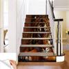 Gadgets Wrap Printed Beast Watching Steps Sticker Removable Stair Sticker Floor Wall Decor Decals Sticker view 1