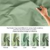Encasa XO Mercerised Cotton Canvas Fabric, 100x150 cm Wide | Sold by The Metre, Cut to Length | Fabric for Cushions, Sofa Covers, Light Upholstery, Embroidery, Dress Material, Mint Green view 3