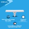 Bajaj Ivora Plus Linear 10W LED Lamp | B22D | Cool Day Light | Energy Savings | 120 Degree Beam Angle | 1 Year - Warranty (Pack of 1, White) view 4