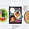 Paper Plane Design Decorative Serving Trays Tray 9x9 (Black) for Dining Table Office and Home Decor view 3