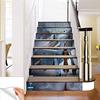 Gadgets Wrap Printed World Of Warplanes Steps Sticker Removable Stair Sticker Floor Wall Decor Decals Sticker view 1