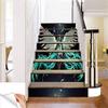 Gadgets wrap Printed Hatsune Miku Anime Wings Steps Sticker Removable Stair Sticker Floor Wall Decor Decals Sticker view 1