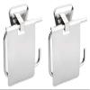 EASYHOME FURNISH Toilet Paper Holder for Bathroom Tissue Paper roll Holder Tissue Paper Hanger for Kitchen Bathroom Accessories (304 Stainless Steel,Chrome Finish,Anti-rust-342) view 1