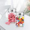 Treo By Milton Cube Storage Glass Jar, Set of 6, 310 ml Each, Transparent, BPA Free, Storage Jar, Kitchen Organizer, Modular, Multipurpose, Cookies Jar view 3