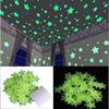 Satya Vipal Plastic Luminous Fluorescent Glowing Night Sky Wall Sticker Radium Glow Stars Starry Sky (4 cm x 4 cm x 1 cm,Green, Set of 100) view 1