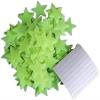 Satya Vipal Plastic Luminous Fluorescent Glowing Night Sky Wall Sticker Radium Glow Stars Starry Sky (4 cm x 4 cm x 1 cm,Green, Set of 100) view 2