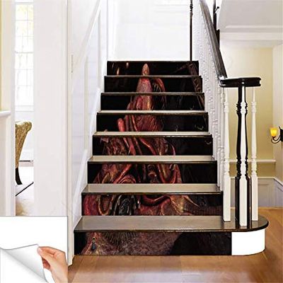 Gadgets Wrap Printed Tides Of Numenera Steps Sticker Removable Stair Sticker Floor Wall Decor Decals Sticker