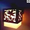 WHITERAY Wooden Leaf Designed Wall Light For bedroom, living room, Dark Brown (Wall - Pack of 1) view 1