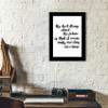 TIED RIBBONS The best thing about the future is that it comes only one day at a time Printed Inspirational Framed Poster for Wall (25.9 cm x 34.5 cm) view 2