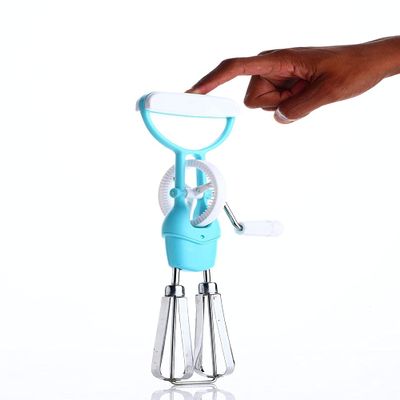 Urdhvamurti Egg Beater Butter Milk Maker Mixer Hand Blender for Churning (Multi-Color)