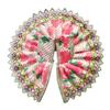 Puja Samagri Online Fabric Bal Gopal/Laddu Gopal/Thakurji Winter Dress Small (Red) view 1