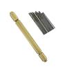 DIY Crafts Brass Pin Vise Hand Drill Jewelry Drilling Chuck+Micro Twist Drill (Design # No 2, Jewelry Drilling Chuck) view 1