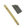 DIY Crafts Brass Pin Vise Hand Drill Jewelry Drilling Chuck+Micro Twist Drill (Design # No 2, Jewelry Drilling Chuck) view 2