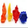 S.B. ANJALI SHALU BHAI Mould, 4Pcs/Set DIY Bake Mold Leaf Shape 3D Cookie Cutter Biscuit molds Kitchen Tool view 2