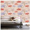 Paper Plane Design Wallpaper Self Adhesive Sticker Theme Floral Printed Multicolour- 10 Square Feet, 16 X 90 inch X 1 Roll view 4