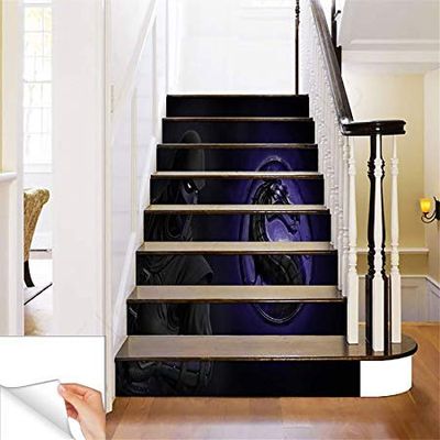 Gadgets Wrap Printed Dragon Fantasy Steps Sticker Removable Stair Sticker Floor Wall Decor Decals Sticker