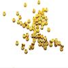 The Design Cart Brown Small Golden Rings (4 mm) (100 Pieces) Can be Used for Embroidery, Embellish Apparels, Sewing, Art and Craft view 1