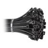 SCHOFIC Cable Zip Ties Heavy Duty 368 MM [SIZE 14.5 INCH], Ultra Strong Plastic [POLYAMIDE] Wire Ties with 49 Pounds Tensile Strength, Nylon Tie Wraps with 4.8 MM Width (25, Color May Vary) view 4