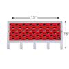 Nutcase Designer Door Wall Hook Hanger Holder Rack for Hanging Clothes Bags Towels 15x 7.5 -Made in India - NC-CLOTHESRACK-SP-0035 view 3