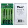 WULF 6-Piece Steel Needle File Set | Precision Hand Files for Shaping, Cutting & Smoothing Wood, Metal, Glass, Plastic & Jewelry | Durable Craft & DIY Tool Kit for Home & Professional Use view 2