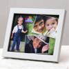 AJANTA ROYAL Personalized Synthetic Wood Wall Photo Frame (6 x 8 inch, White), Rectangular view 1