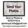 AJANTA ROYAL Personalized Synthetic Wood Wall Photo Frame (6 x 8 inch, White), Rectangular view 2