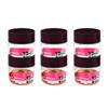 CELLO Modustack Stackable PET Container Set of 6 (500 ml x 6), Maroon | For Grains, Pulses, Spice, Cereals, Cookies, Dry Fruits | Fridge Storage Container view 1