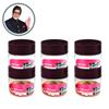 CELLO Modustack Stackable PET Container Set of 6 (500 ml x 6), Maroon | For Grains, Pulses, Spice, Cereals, Cookies, Dry Fruits | Fridge Storage Container view 2