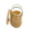 Slings Round Glass Jar Set,With Rust Proof Metal Golden Color Cap, 350 ml, Clear (2) view 3
