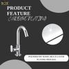 10X Swan Neck Capsule Table Mounted Full 360 Degree Swivel Chrome Plated view 4